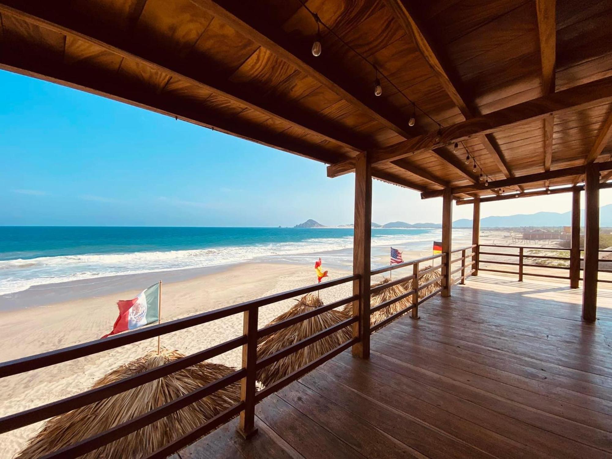 Sal Marina Restaurante Y Cabanas ซาลินาครูซ ภายนอก รูปภาพ