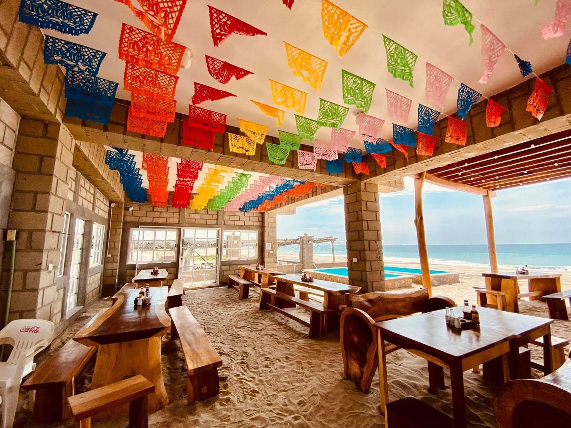 Sal Marina Restaurante Y Cabanas ซาลินาครูซ ภายนอก รูปภาพ